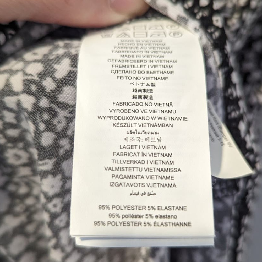 Michael Kors Black White Floral Knee Length Summer Dress - Picture 7 of 7